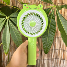Load image into Gallery viewer, Frog handheld mini fan