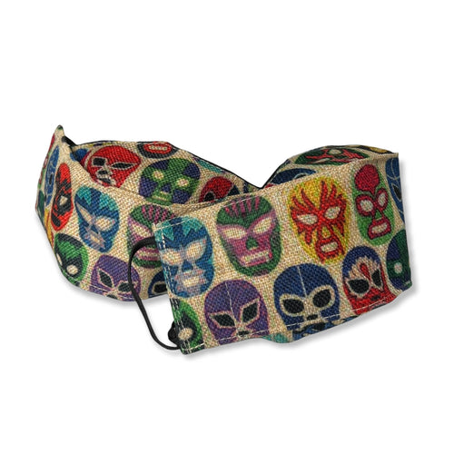 Lucha Libre Print Artisanal Face Mask