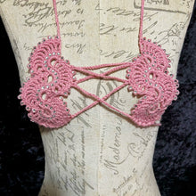 Load image into Gallery viewer, Dragon Spiral Crochet Bikini Top