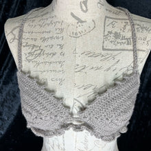 Load image into Gallery viewer, Crochet Ruffle Bralette - Handmade