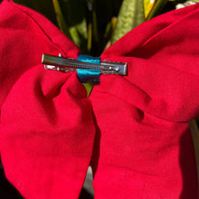 Load image into Gallery viewer, Querida XL Embroidered Bow Hair Clip
