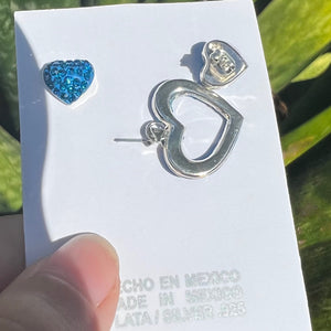 Lover Heart Jewelry Set - Silver 925
