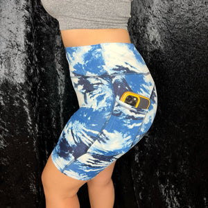 Biker Shorts with Side Pockets