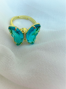 Spinning Butterfly Ring