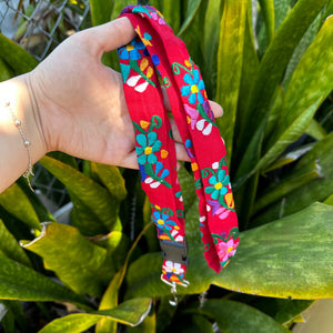 Artisanal Floral Neck Lanyard