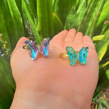 Load image into Gallery viewer, Spinning Butterfly Ring