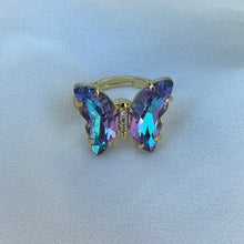 Load image into Gallery viewer, Spinning Butterfly Ring