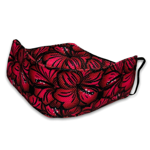 Hawaiian Flower Artisanal Face Mask
