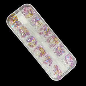 1 Box Nail Decoration
