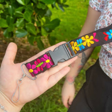 Load image into Gallery viewer, Artisanal Floral Neck Lanyard