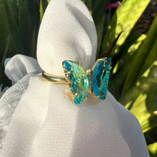 Load image into Gallery viewer, Spinning Butterfly Ring